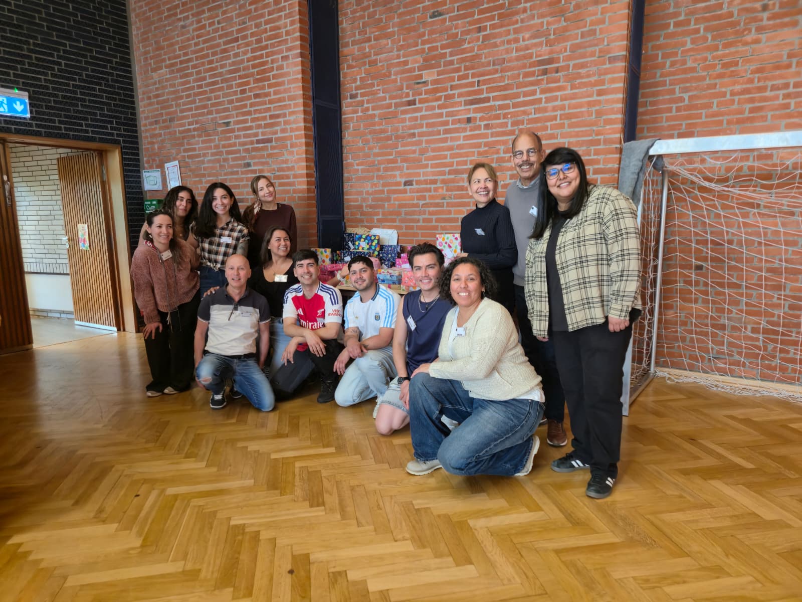 Grupo Jesús y María en Acción con donaciones